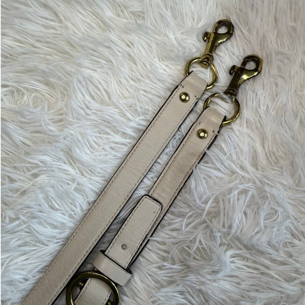 COACH Cream Gold Replacement Strap - Picture 4 of 6
